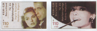 vernichtete Briefmarken