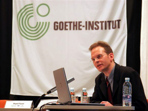 Thanks to the Goethe Institut