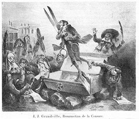 Grandville-Karikatur